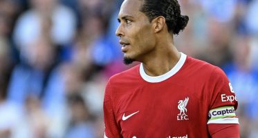Virgil van Dijk of Liverpool during the Premier League match at the American Express Stadium, Brighton and Hove
Picture by Jeremy Landey/Focus Images/Sipa USA 
08/10/2023